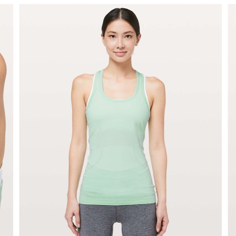 Swiftly Tech Racerback 6 Light Mint